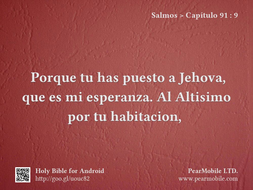 Salmos, Capítulo 91:9